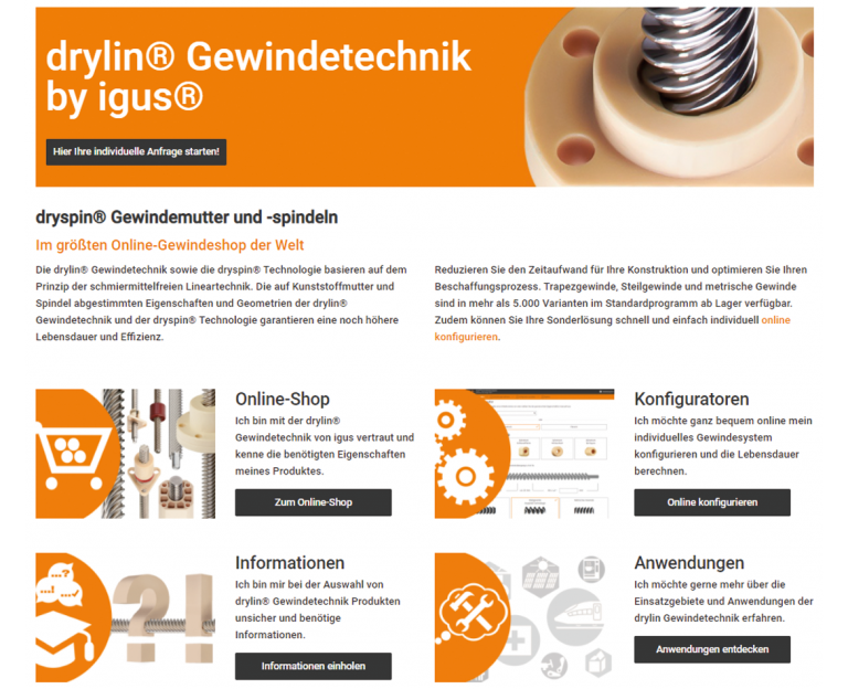 Lead screws terms and definitions igus Blog