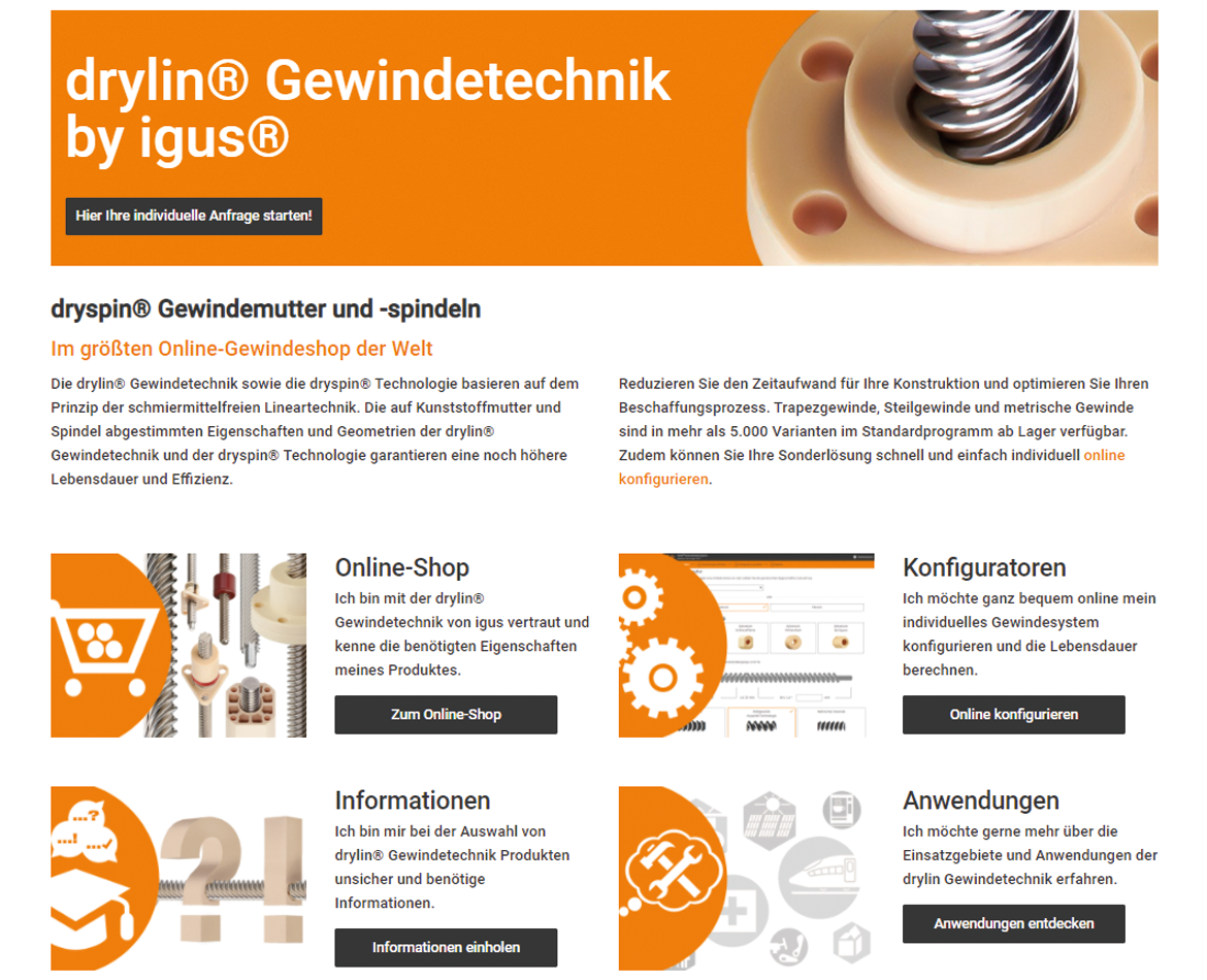 Lead screws terms and definitions igus Blog