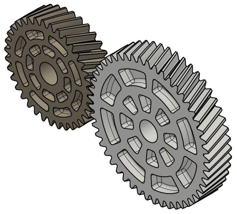 The difference between helical gears and straight gears - igus Blog
