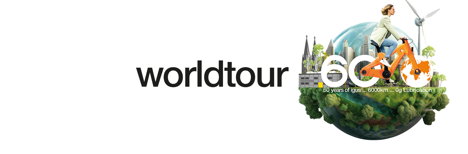 igus bike world tour banner